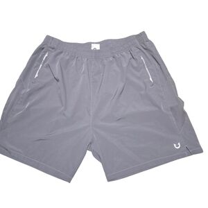 Gray Men's Northyard Swim Trunks, 3XL, Zip Pockets